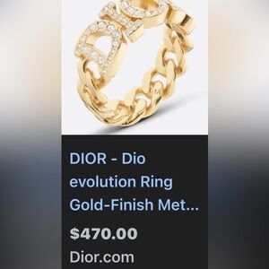 Dior ring